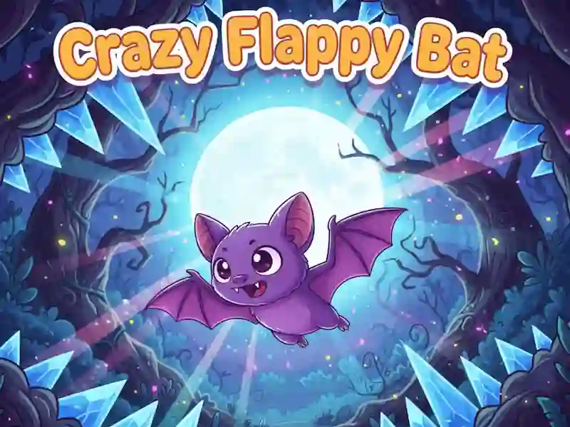 Spēle Trakais Flappy Bat online