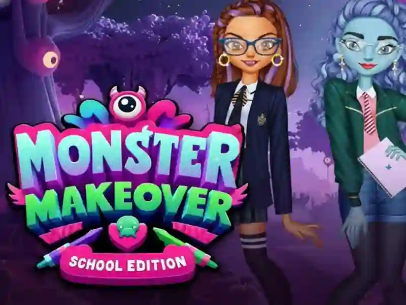 Spēle Monster Makeover School Edition online