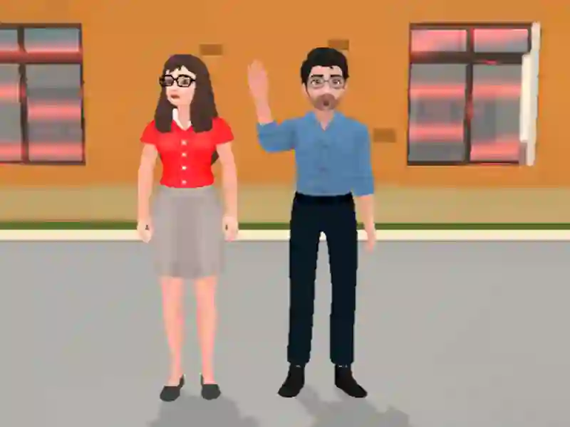 Spēle Skolas stāsti: skolotājs SIM online