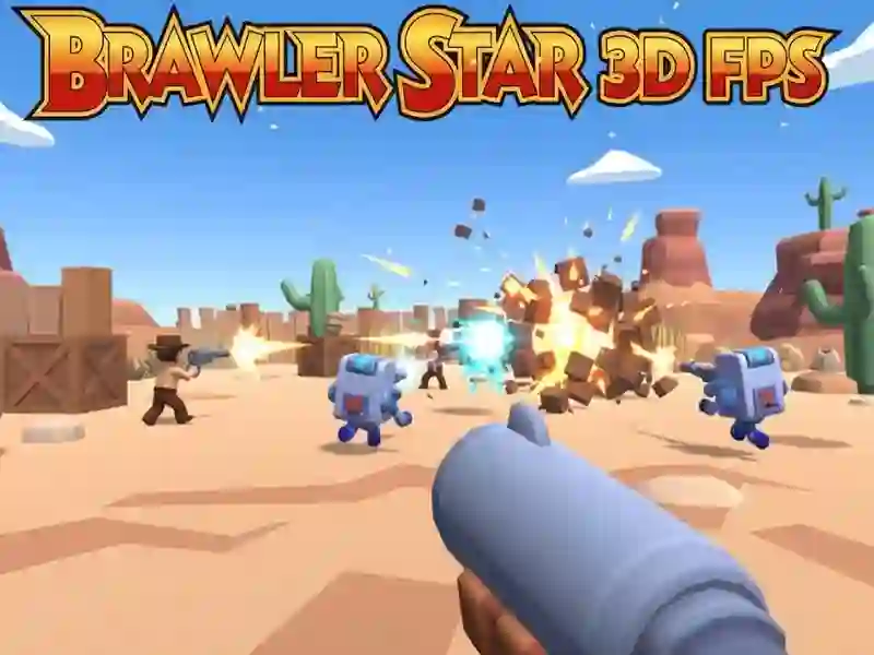 Spēle Brawler Star 3D FPS online Spēle Brawler Star 3D FPS online