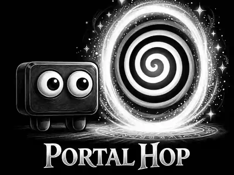 Spēle Portal Hop online