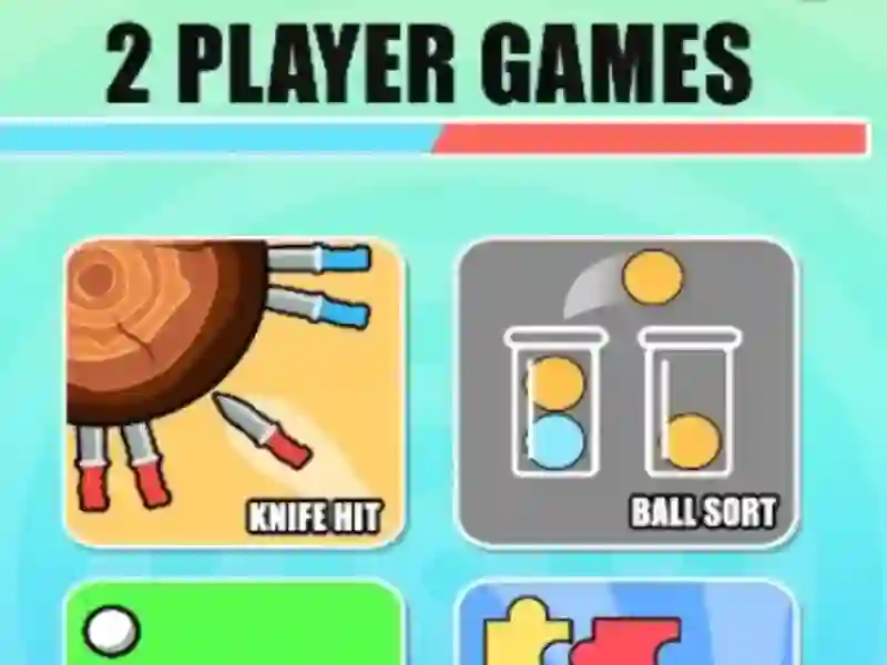 Spēle 2 spēlētāju spēles 1v1 cīņa online