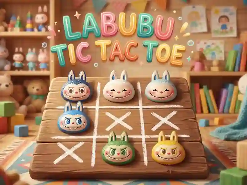 Spēle Labubu Tic Tac Toe online