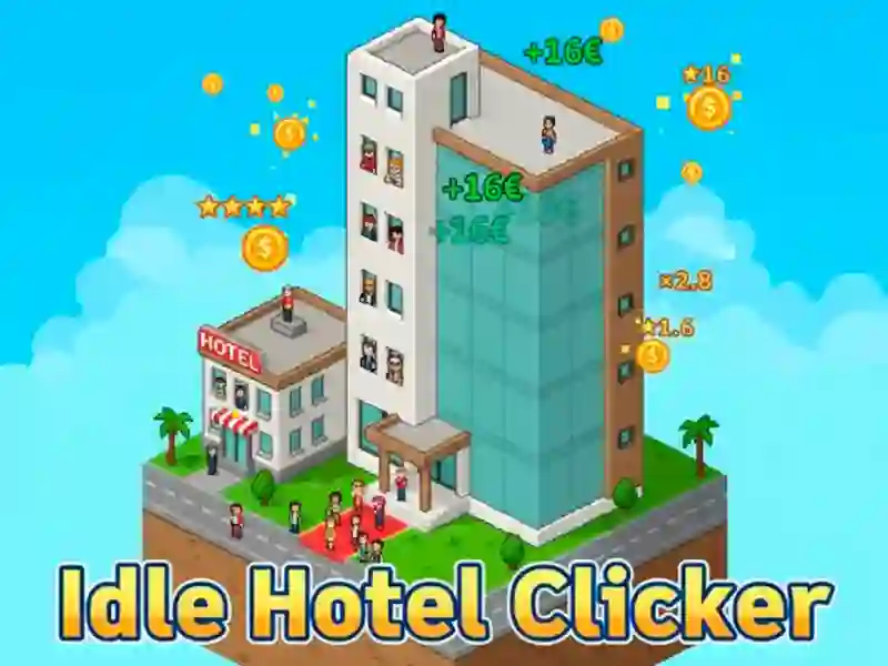 Spēle Idle Hotel Clicker online
