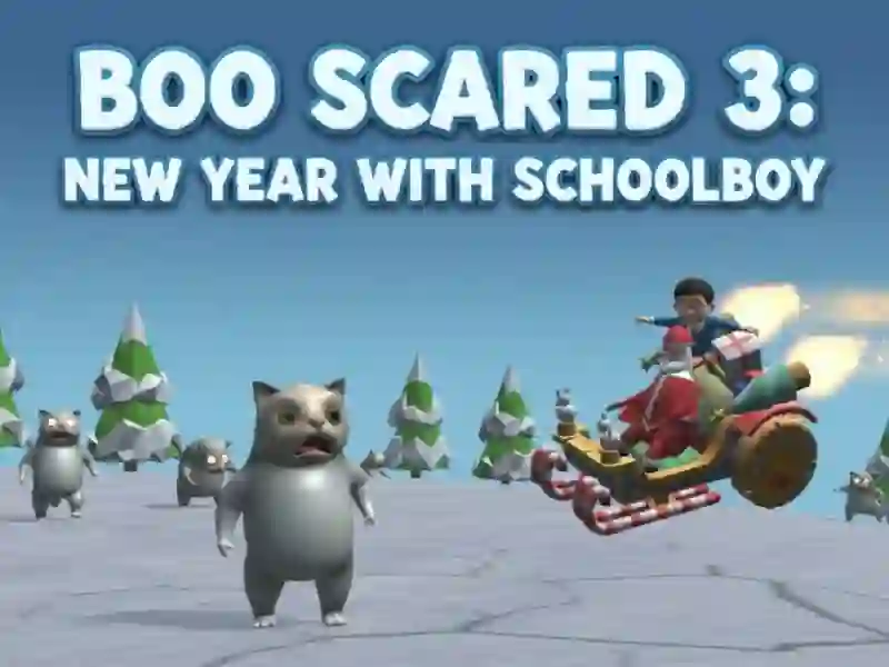 Spēle Boo Scared 3: Jaunais gads ar skolnieku online