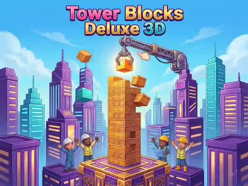 Spēle Tower Blocks Deluxe 3D online