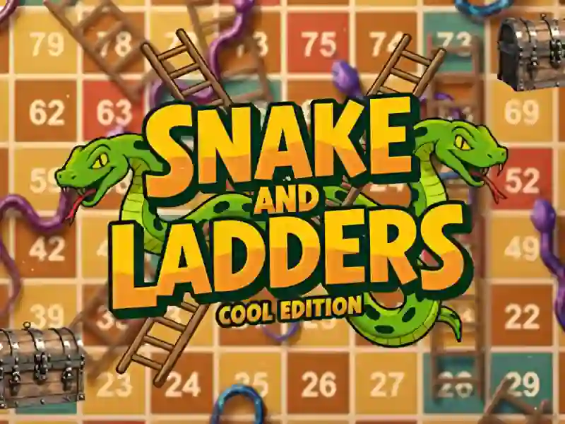 Spēle Snake and Ladders Cool Edition online