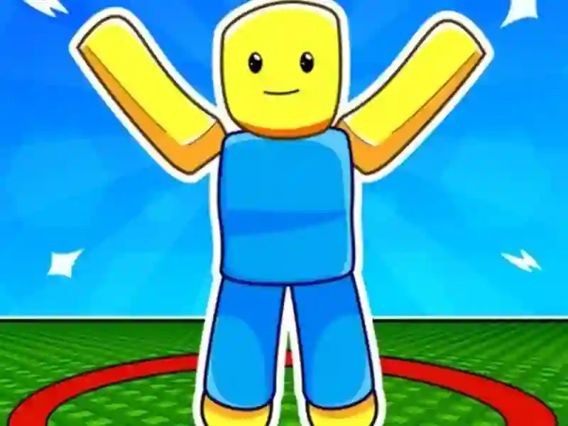 Spēle Pēdējais, lai atstātu apli Obby online