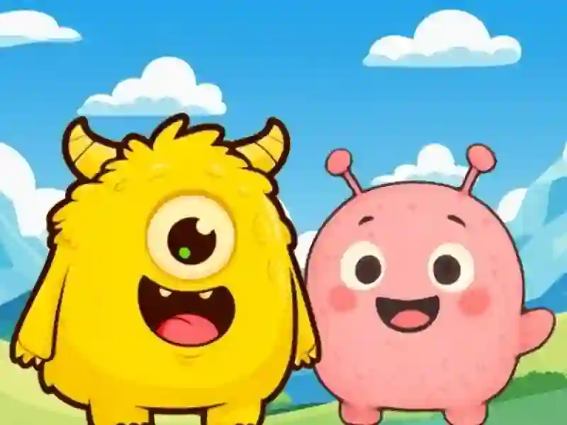 Spēle Laimīgie monstri online