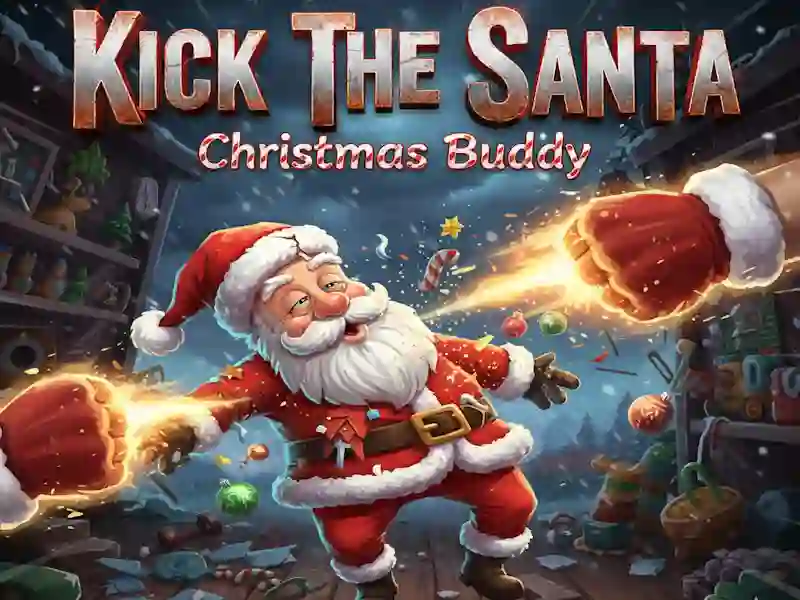 Spēle Kick The Santa: Ziemassvētku draugs online