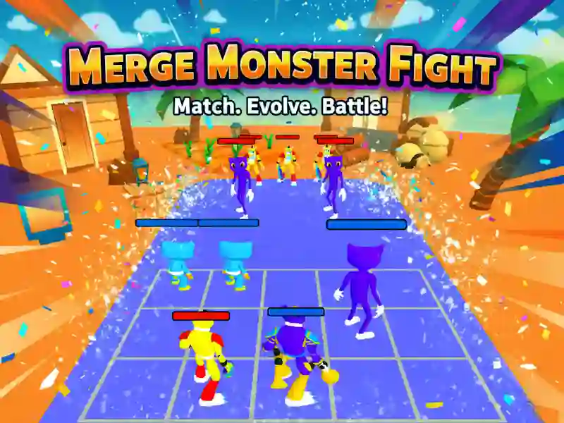 Spēle Apvienojiet Monster Fight online