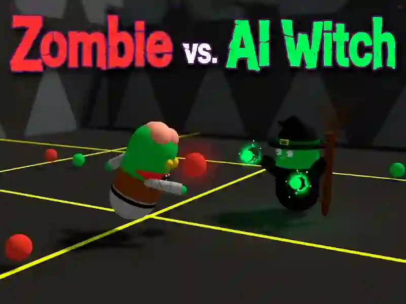 Spēle Zombijs vs. AI ragana online
