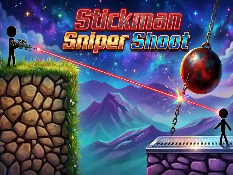 Spēle Stickman Sniper Shoot online