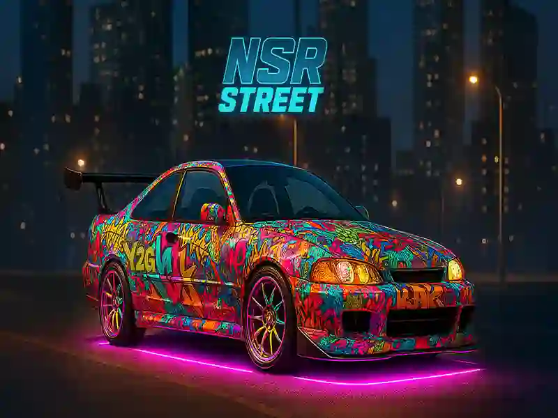 Spēle NSR ielas automašīnu sacīkstes online