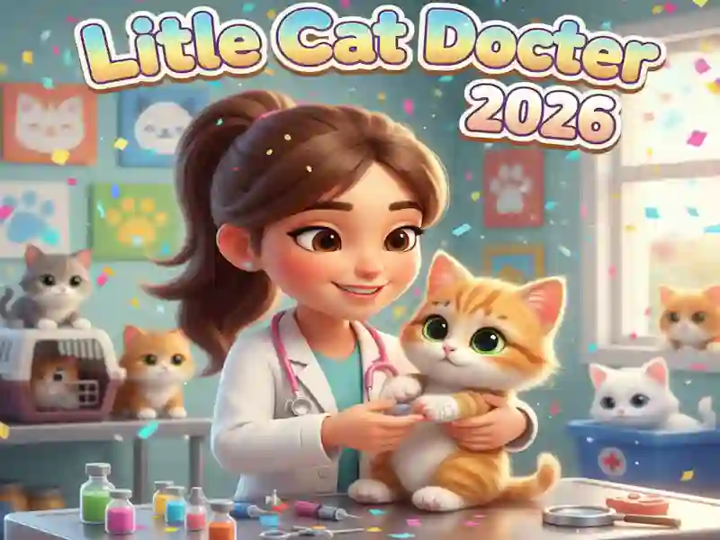 Spēle Little Cat Doctor online