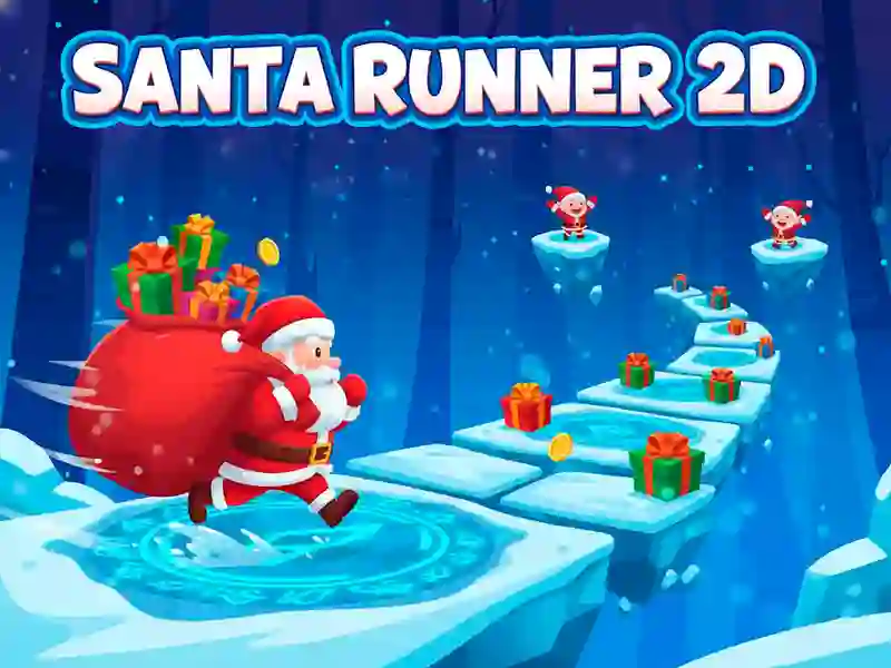 Spēle Santa Runner 2D online