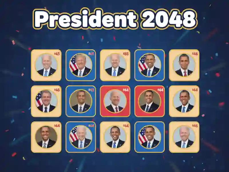 Spēle Prezidents 2048 online