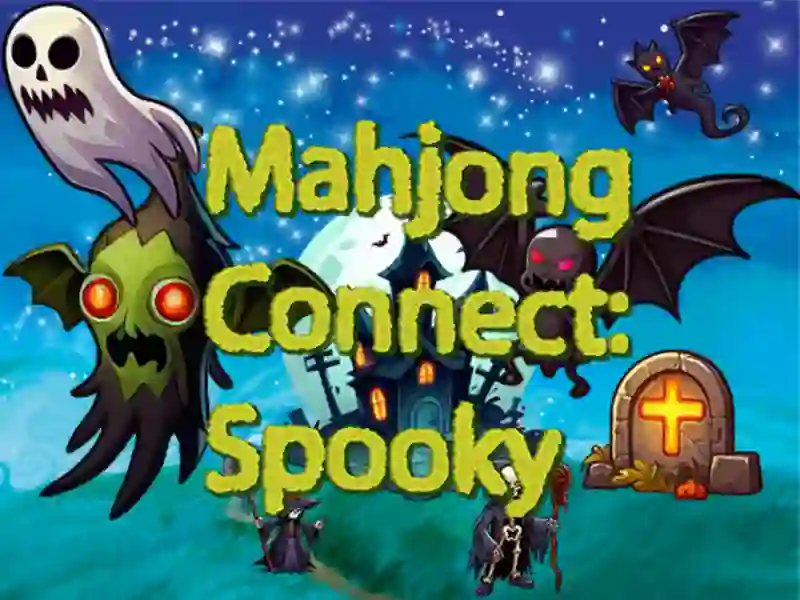 Spēle Mahjong Connect Spooky online