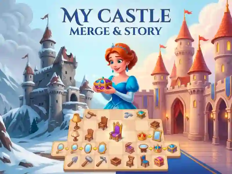 Spēle My Castle. Merge & Story online