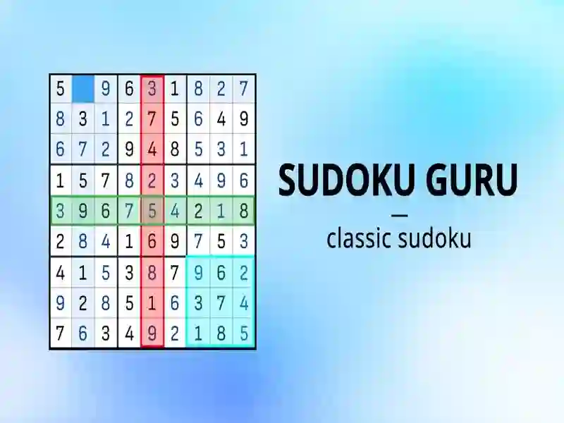 Spēle Sudoku guru online Spēle Sudoku guru online