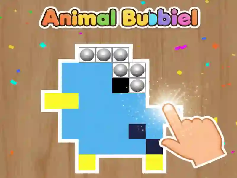 Spēle Animal Bubble Pixel online
