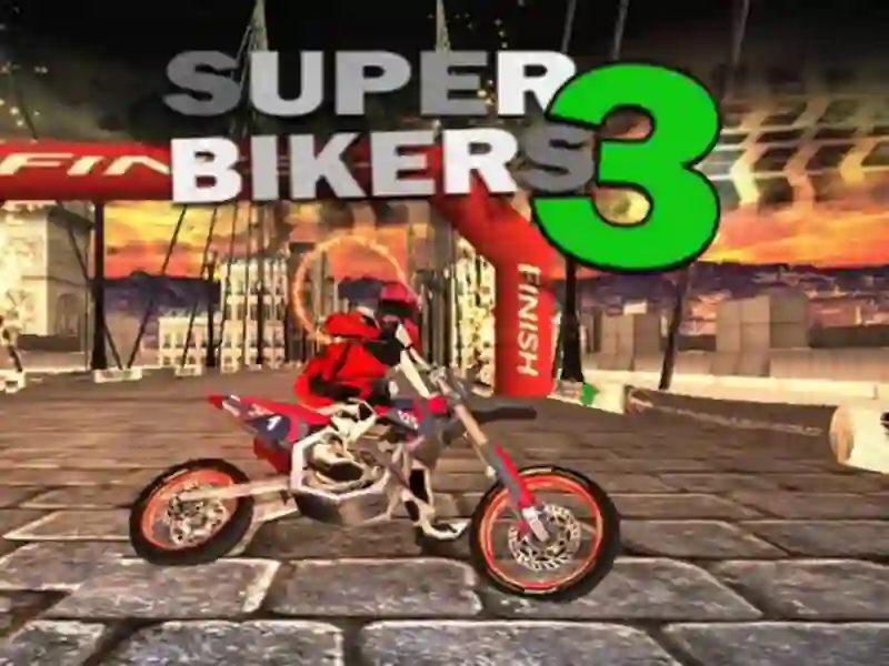 Spēle Super velosipēdisti 3 online