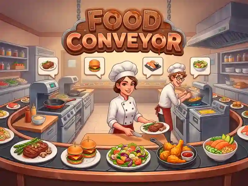 Spēle Food Conveyor online