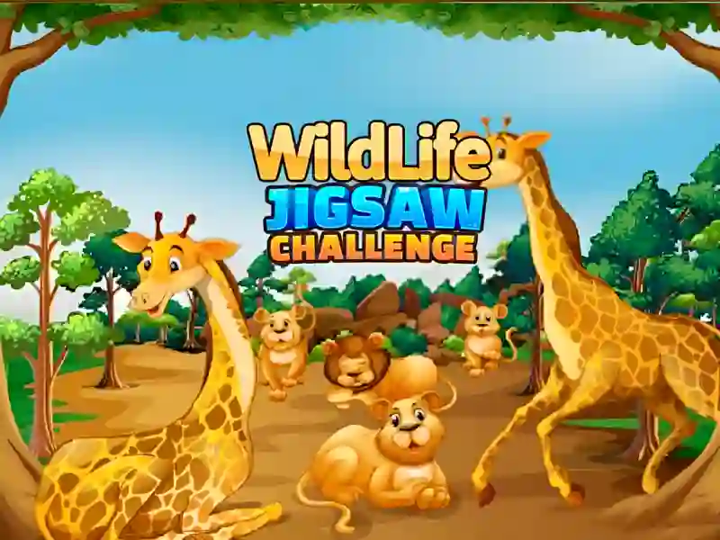Spēle Wildlife Jigsaw Challenge online
