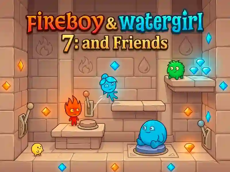 Spēle Fireboy & Watergirl 7: and Friends online