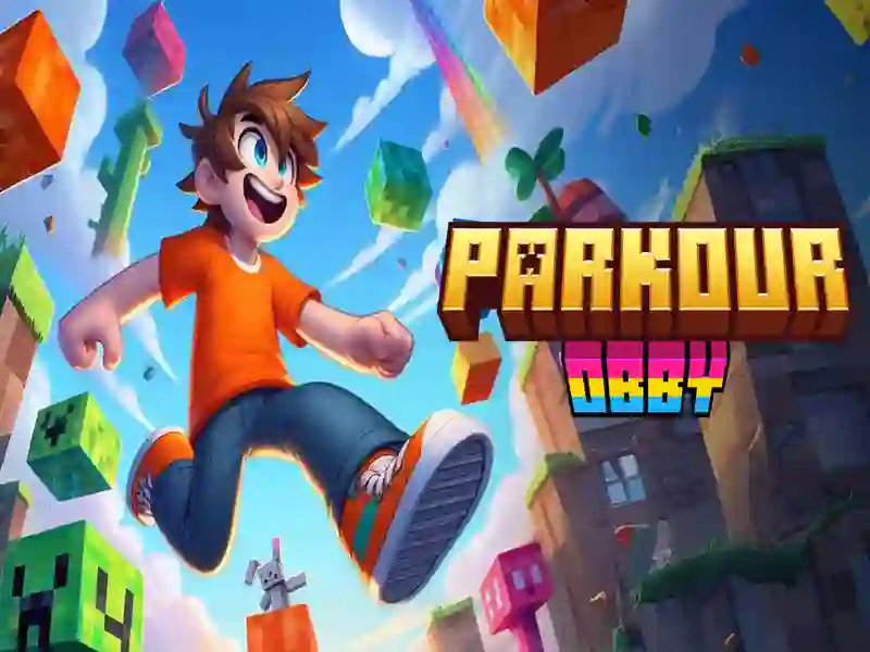 Spēle Parkour Obby online