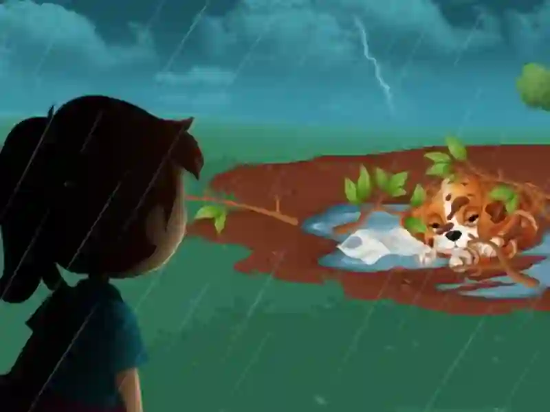 Spēle Pazudis kucēnu glābšana online