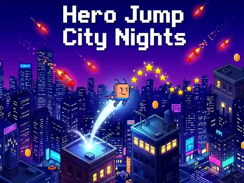 Spēle Hero Jump City Nights online
