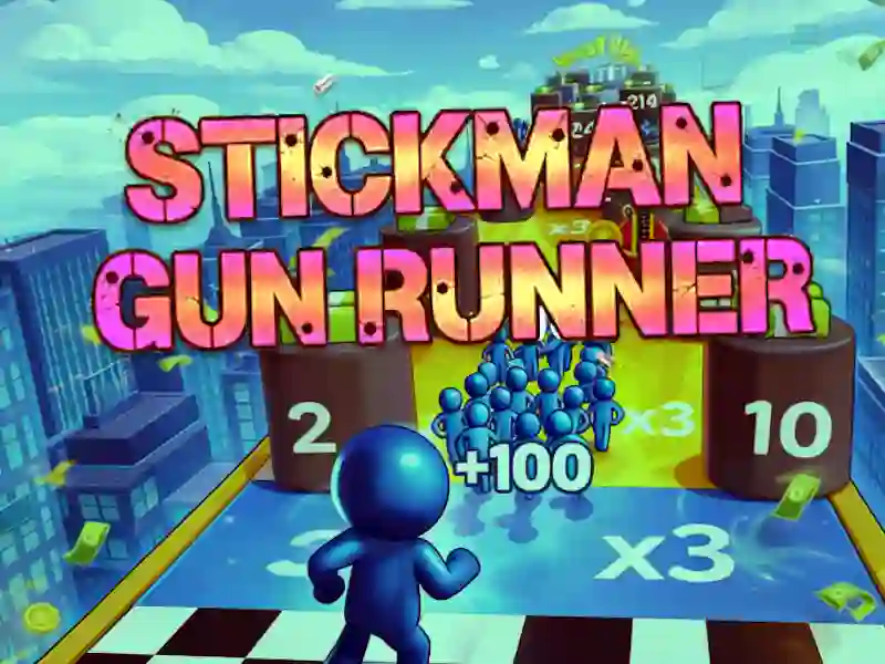 Spēle Stickman Gun Runner online