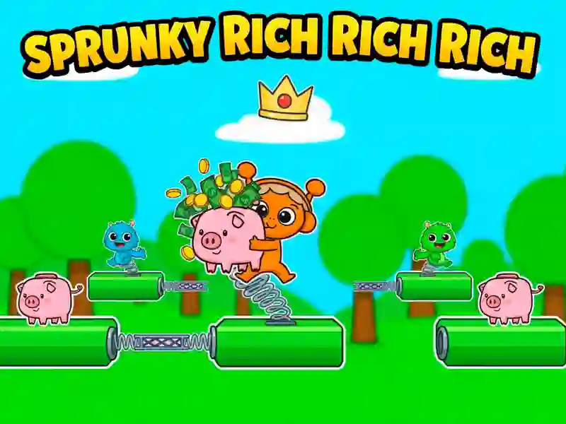 Spēle Sprunky Rich Rich Rich online