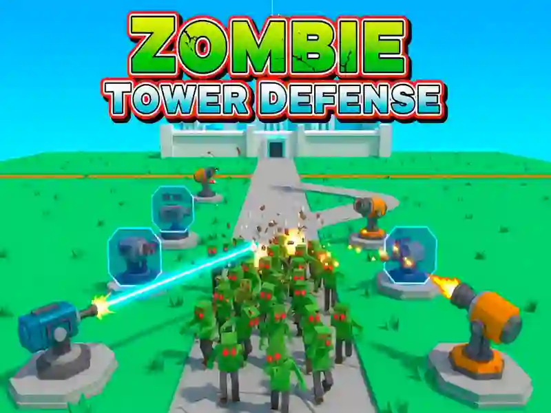 Spēle Zombiju torņu aizsardzība online