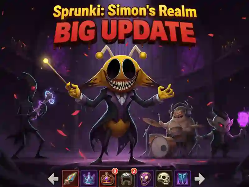Spēle Sprunki: Simon’s Realm lielais atjauninājums online