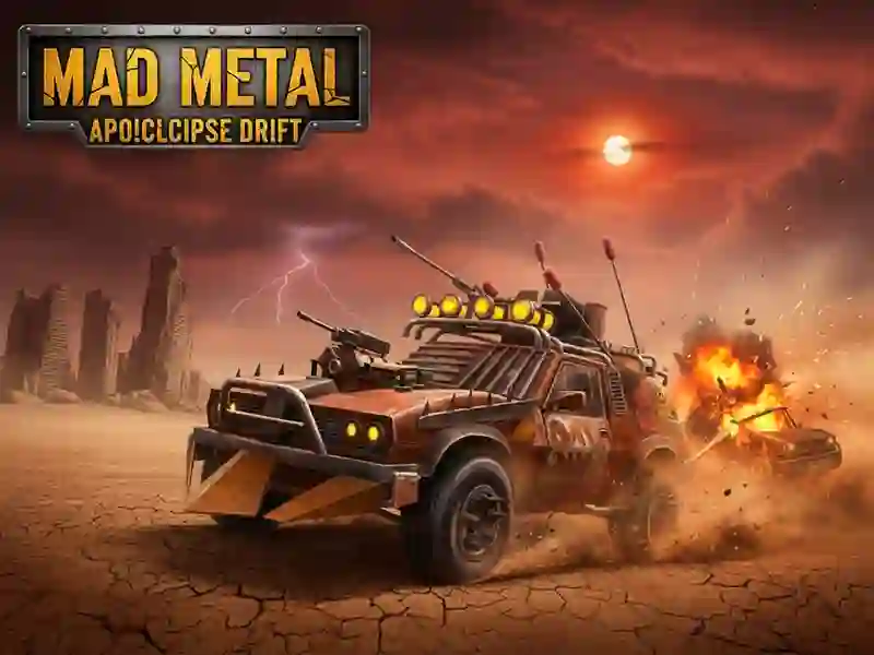 Spēle Mad Metal: Apocalypse Drift online