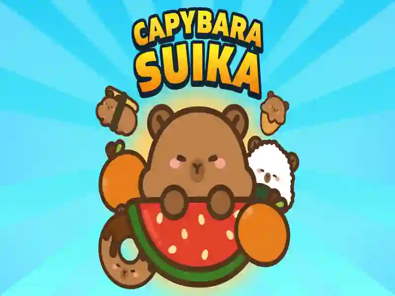 Spēle Capybara Suika online