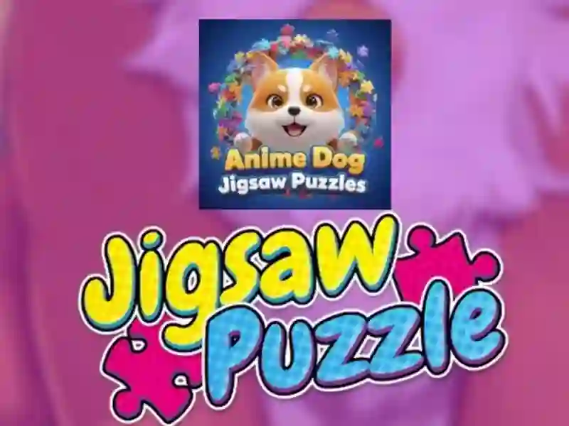 Spēle Anime suņu finierzāģu puzles online