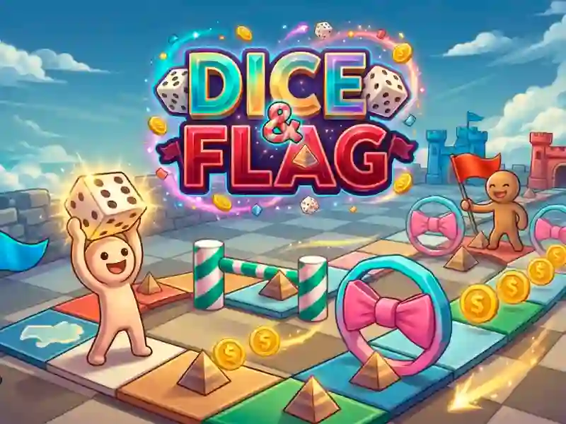 Spēle Dice and Flag online