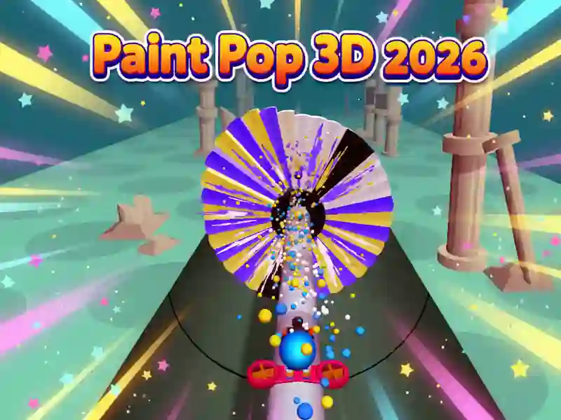 Spēle Paint Pop 3D 2026 online