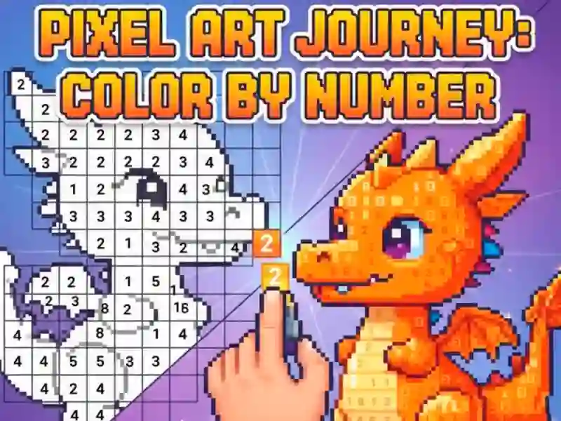 Spēle Zīmēt attēlu pēc cipariem Pixel Art online