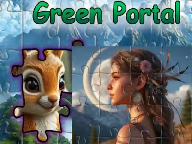 Spēle Zaļais portāls online