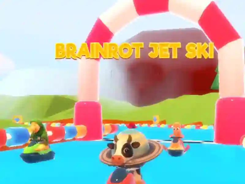Spēle Brainrot Jet Ski Racing online