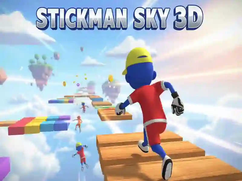 Spēle Stickman debesis 3D online