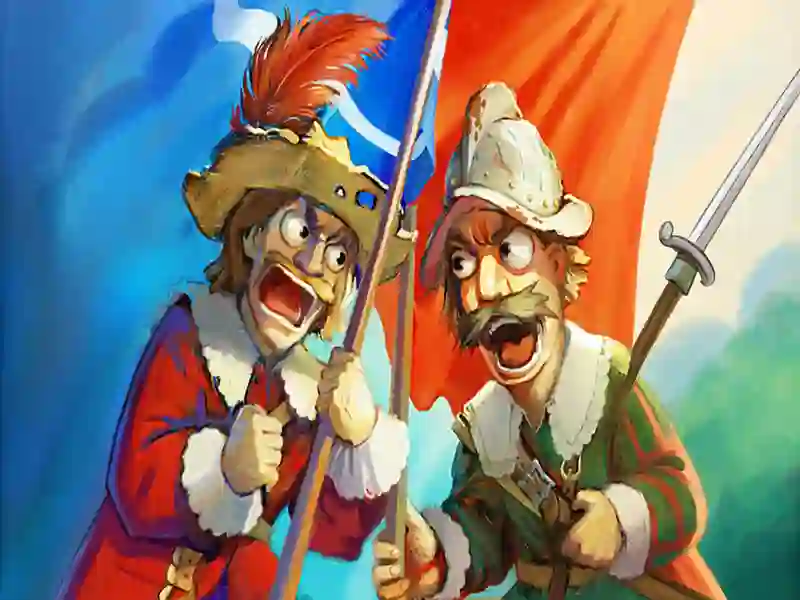 Spēle Musketeers šaujampulveris pret tēraudu online