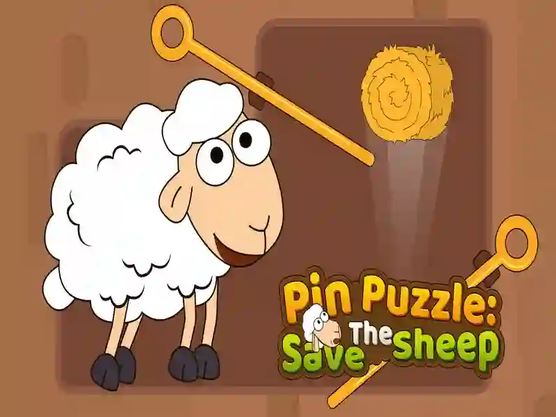 Spēle Pin Puzle Glābiet aitu online