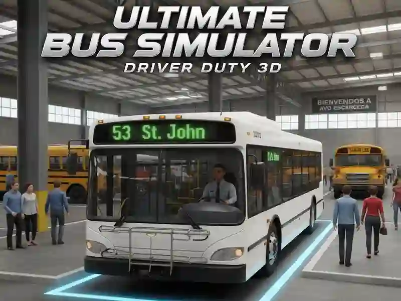 Spēle Ultimate Bus Simulator Driver Duty 3D online