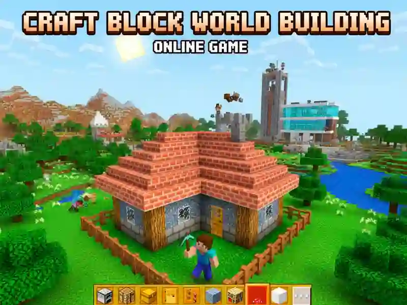 Spēle Craft Block World Building online