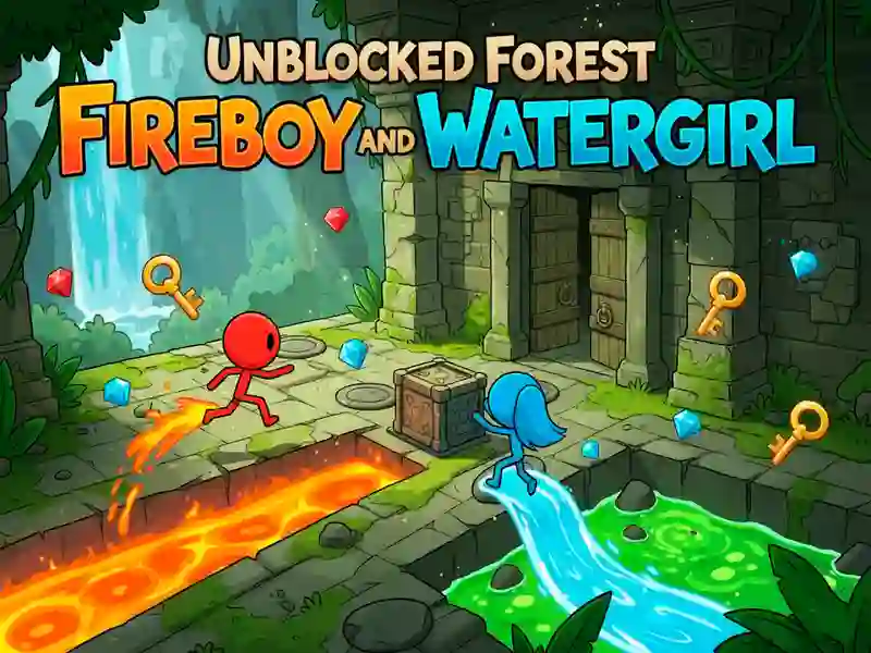 Spēle Atbloķēts Forest Fireboy un Watergirl online